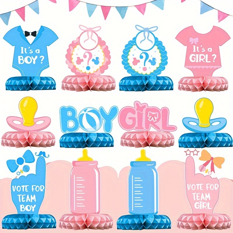 Gender Reveal Decorations Gender Reveal Party Supplies Party - Temu
