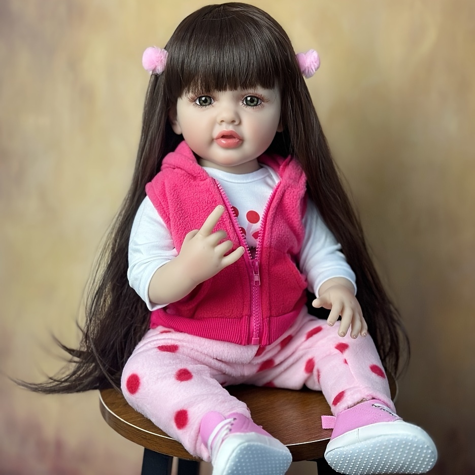 最大50%OFF リボーンドール 人形 赤ちゃん シリコーン 55cm 双子の