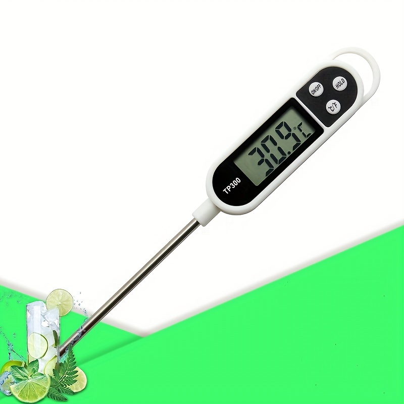 1pc Probe Electronic Thermometer For Measuring Water Temperature, Oil  Temperature And Baking Food