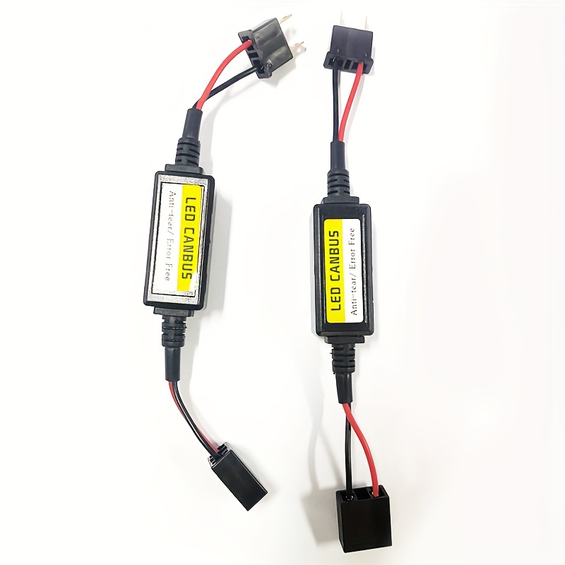 H7 LED Anti Flicker Adapter Error Free Canceler Canbus Headlight