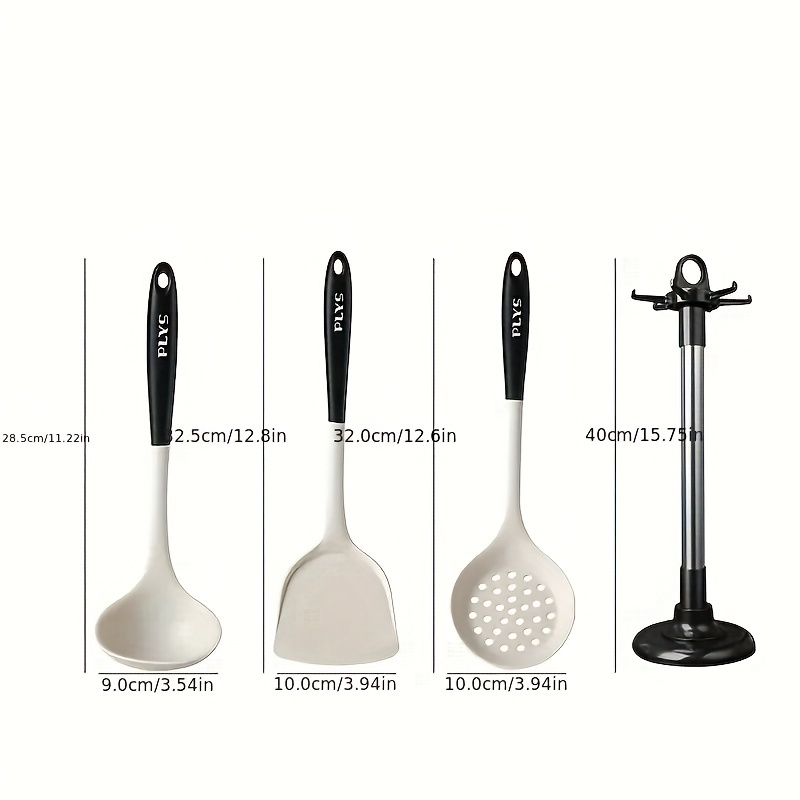 Silicone Spatula Shovel Spoon Cookingware Set Heat Resistant - Temu United  Arab Emirates