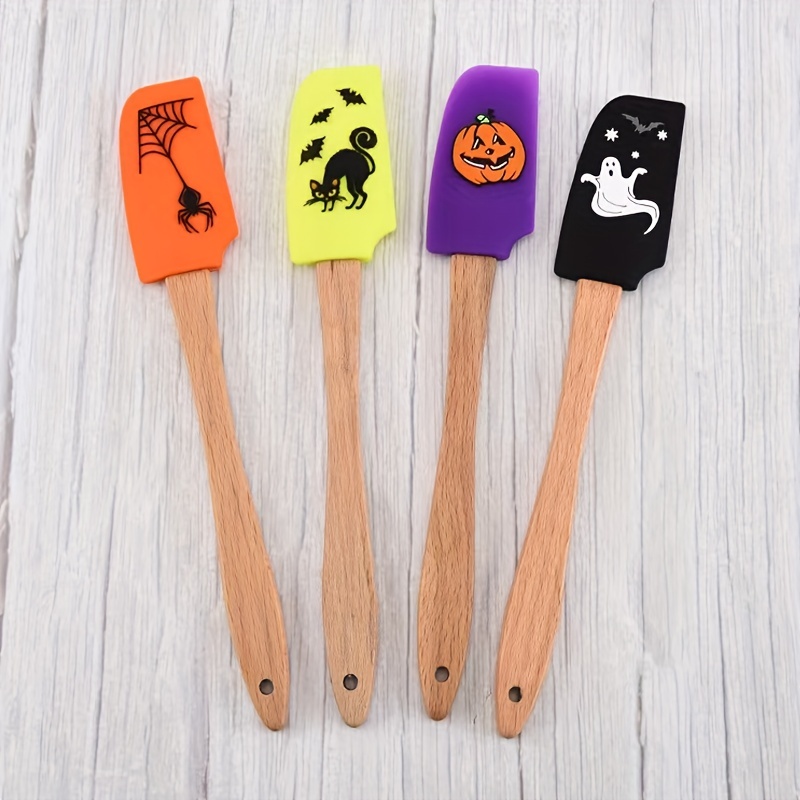 Spatula Heat Resistant Scraper Sptula Cake Scraper Wooden - Temu