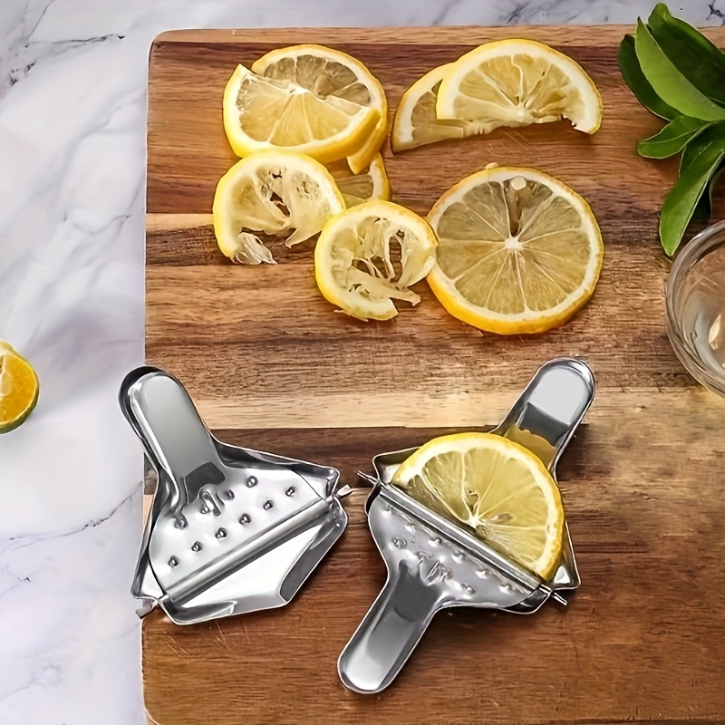 Presse-agrumes manuel en métal pour oranges, citrons et limes
