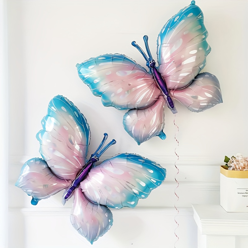 Large Butterfly Aluminum Foil Balloons Colorful - Temu