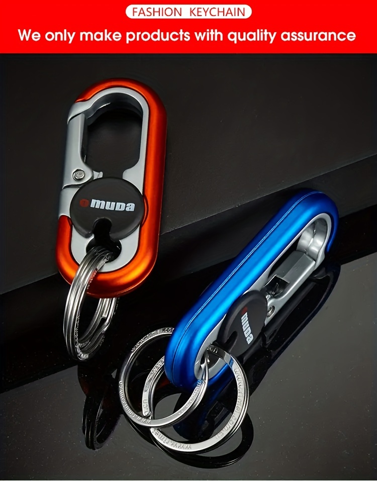 1pc car accessories creative key chain high grade metal key ring mens waist hanging metal alloy key chain automotive key pendant car accessories details 2