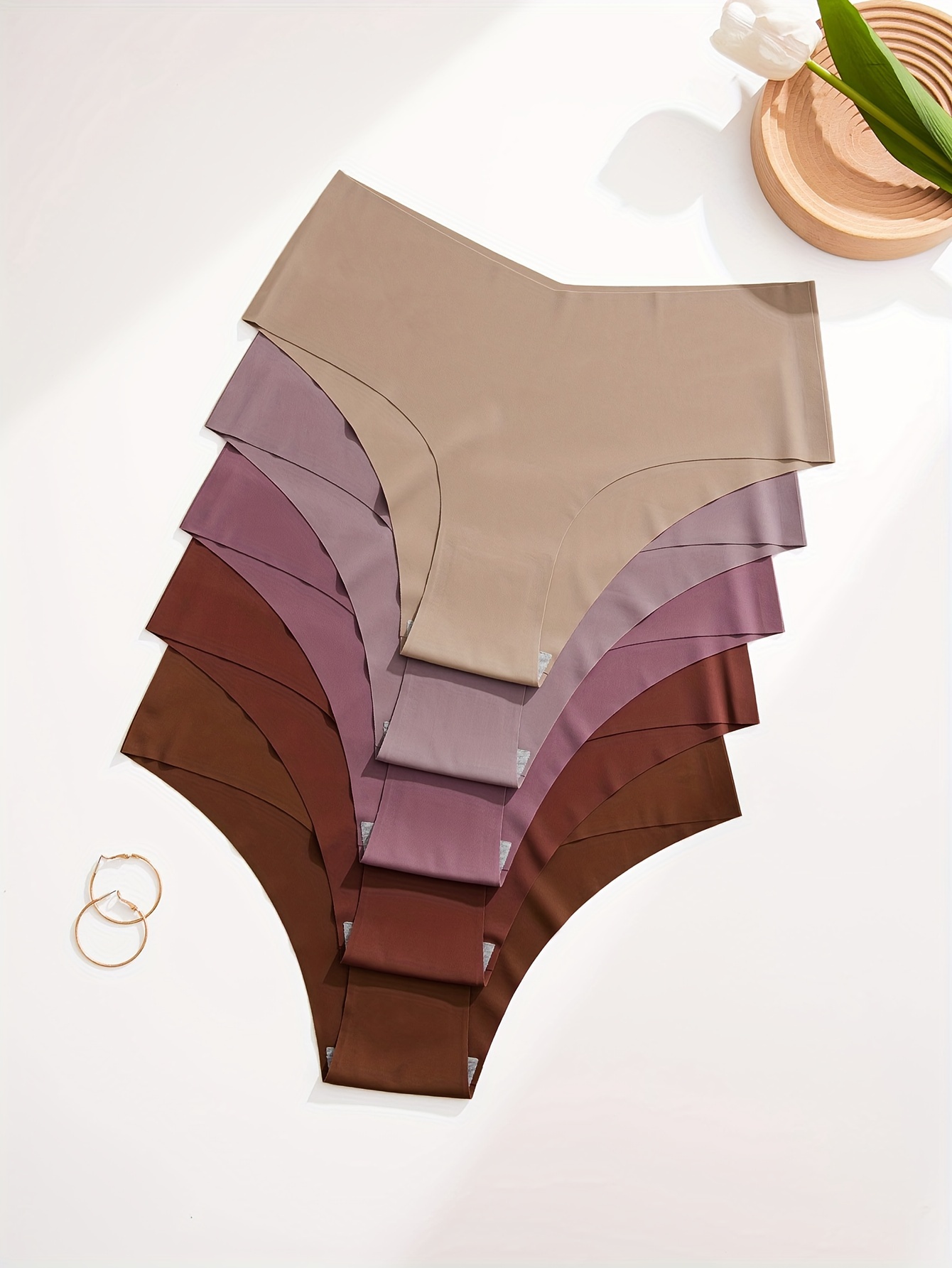 Women's One Week Pattern Mixed Color Panties - Temu