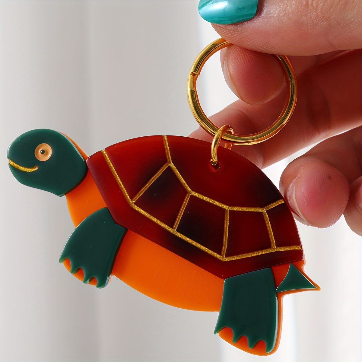 Tortoise keychain hot sale