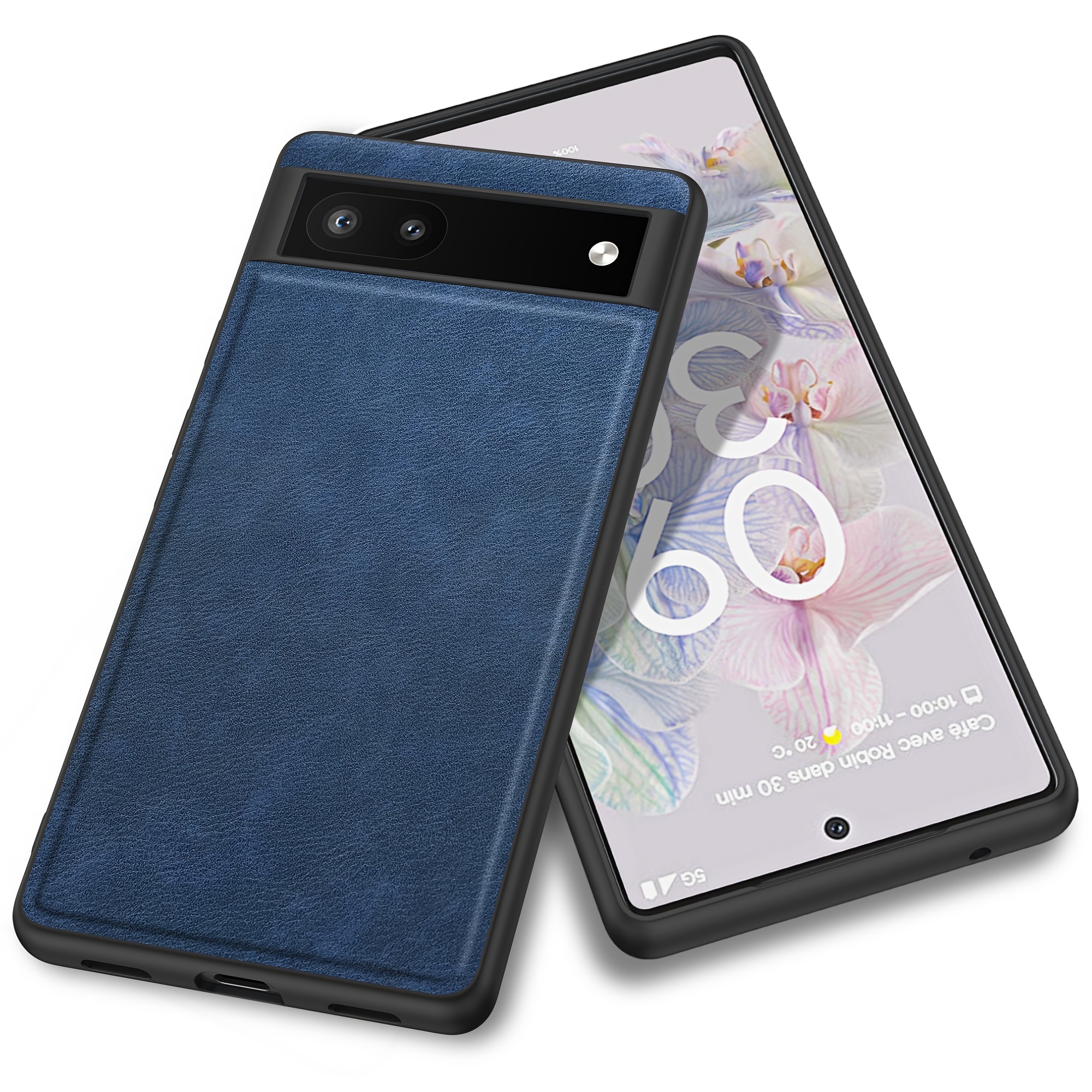 Case Google Pixel 6a Luxury Artificial Leather Business - Temu