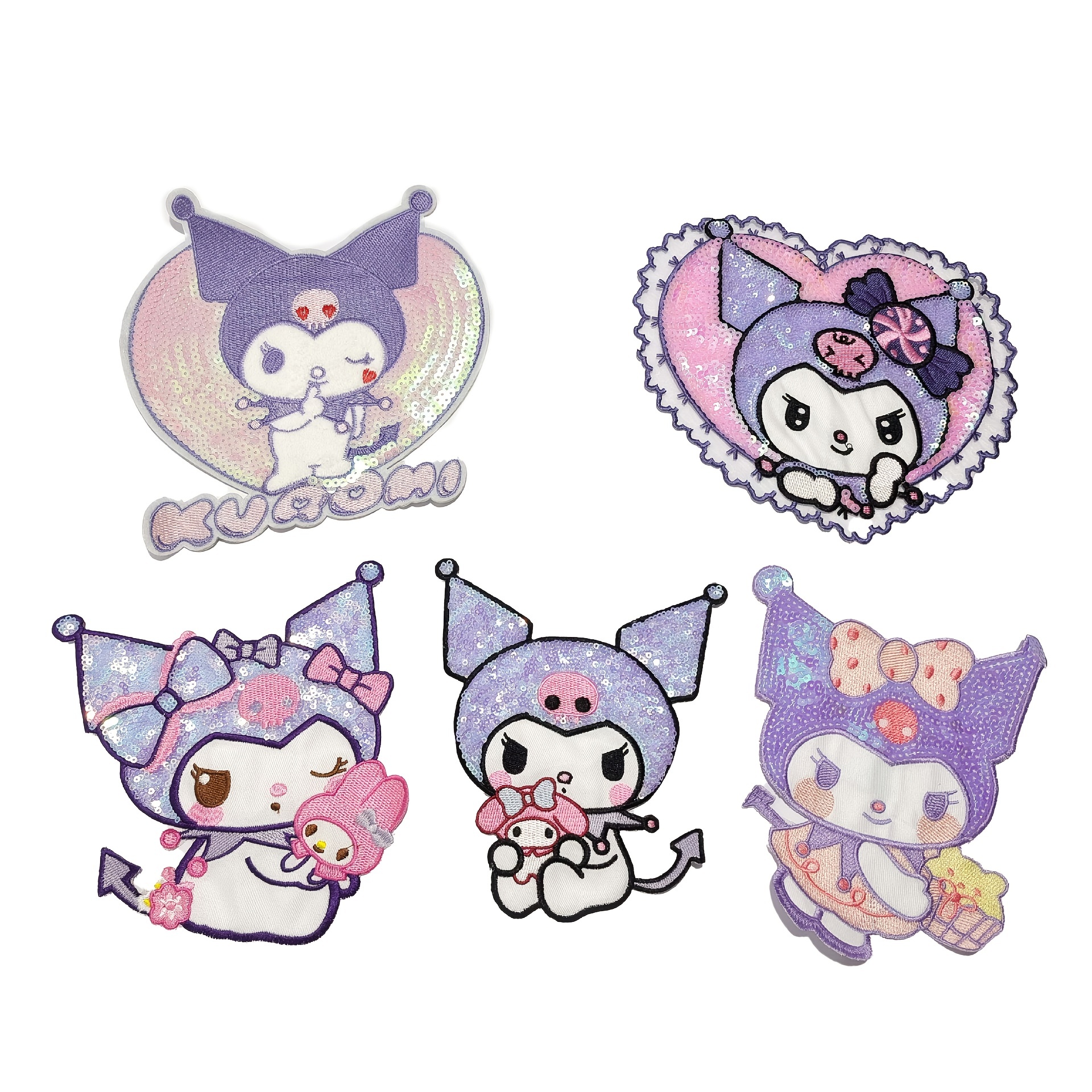 Hello Kitty Series Iron On Patches Embroidered - Temu Australia