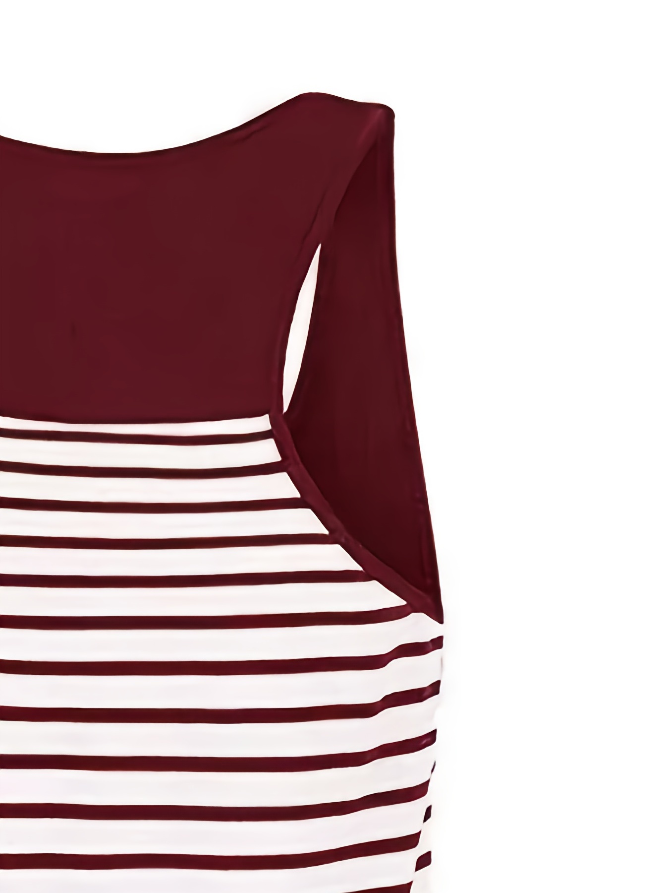 Women's Casual Striped Breastfeeding Sleeveless Maternity - Temu