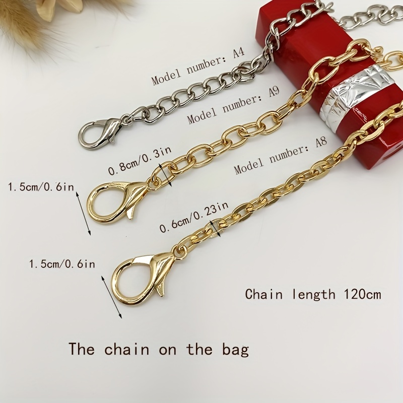 Bag Chain Hook Chain For Bag Replacement Strap For Shoulder - Temu