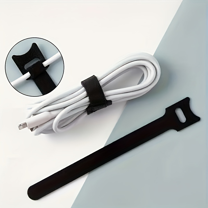 Reusable Fastening Cable Tie Hooks Loops Multi purpose Cable - Temu