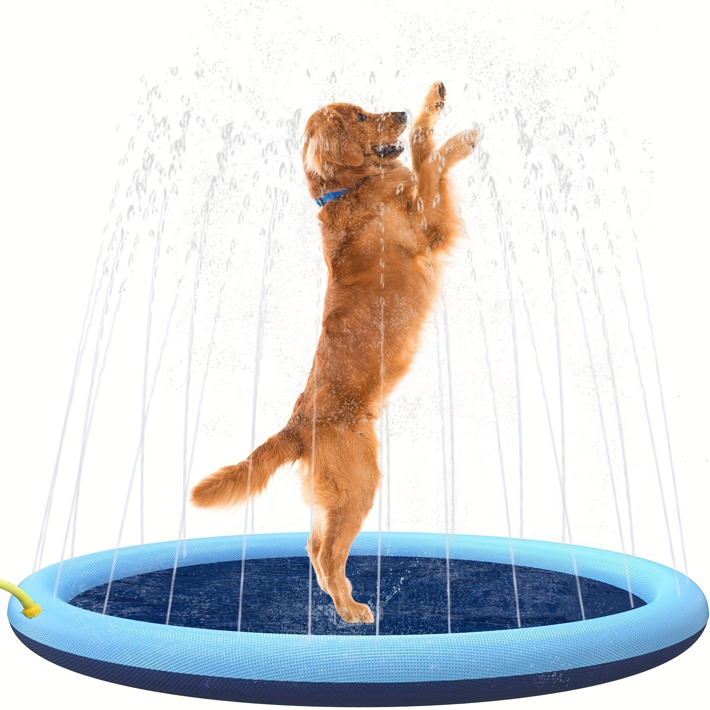 Summer Splash Sprinkler Pad Ni os Perros Splash Pad Temu