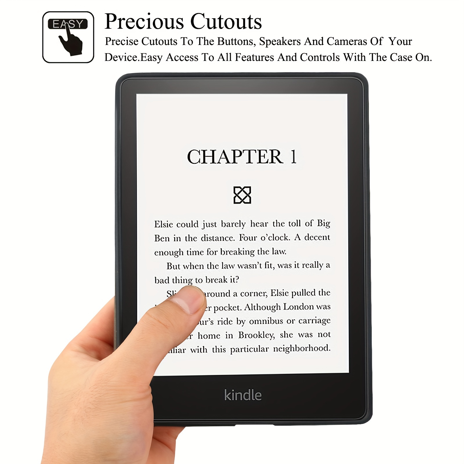 Étui avec support pour 6,8 Kindle Paperwhite 11e génération et Kindle  Paperwhite Signature Edition - Housse en cuir PU avec veille/réveil -  AliExpress