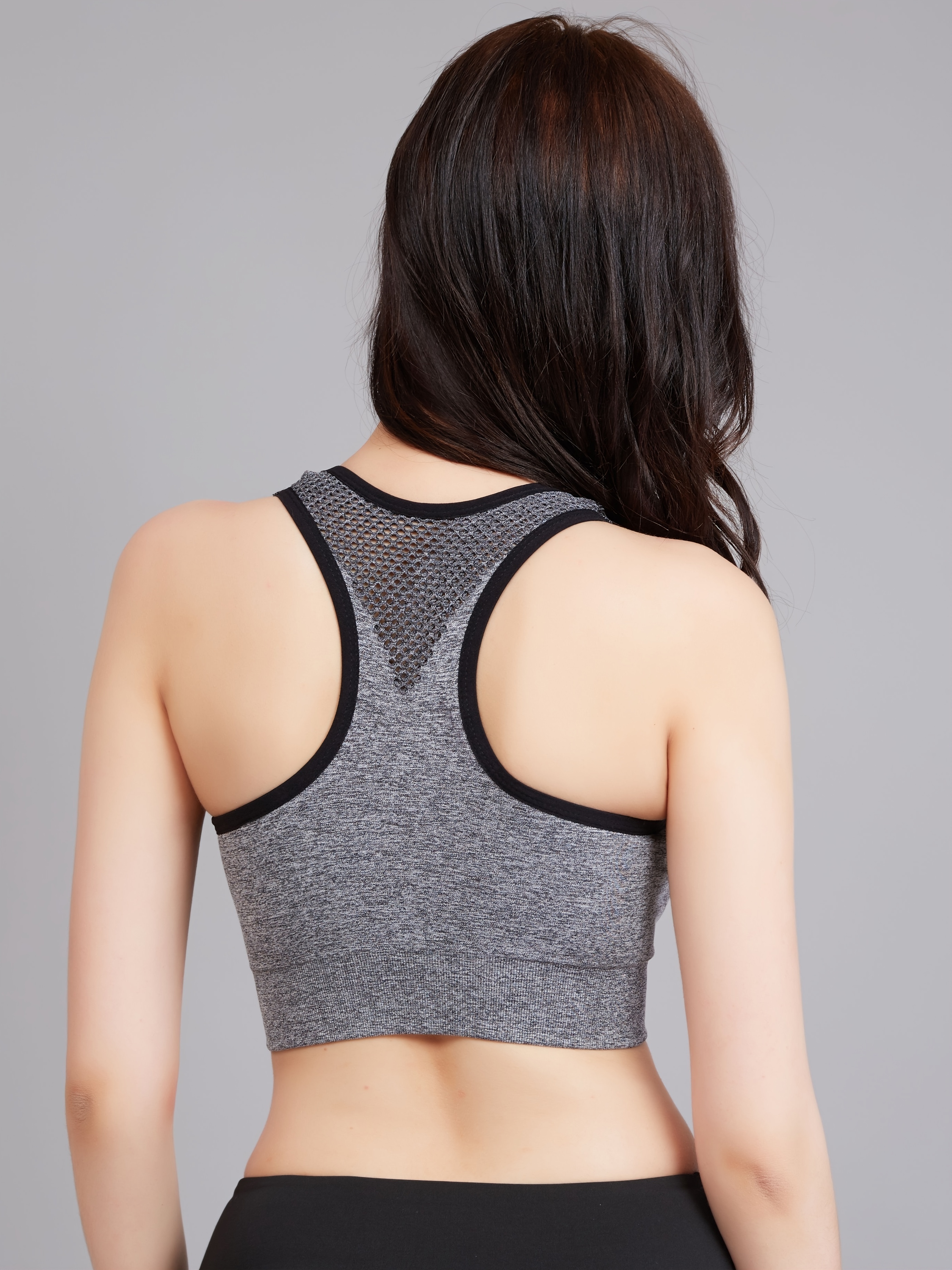 Women Yoga Solid Sleeveless Cold Shoulder Casual Tanks Yoga Bra Top  Loneliness Sports Bra, Black, Small : : Clothing, Shoes &  Accessories