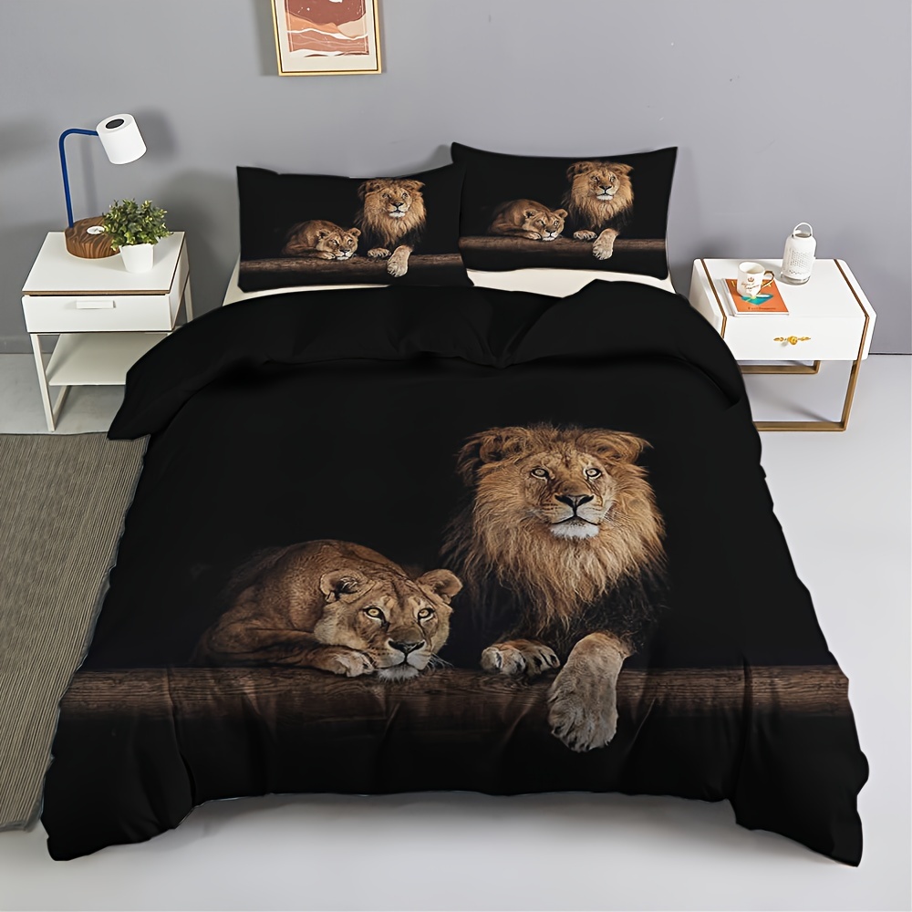 Royal Hotel's - Copripiumino In 100% Cotone 300 Fili, Set 3 Pezzi - Matrimoniale 228x233 Cm + 2 Federe 50x66 Cm - Biancheria Da Letto Lusso - 3