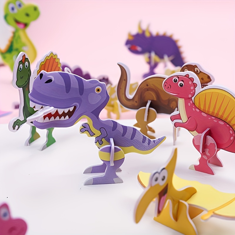 Modèle de Dinosaure, Jouet Éducatif Drôle Dinosaure Figurine Cadeau  d'Anniversaire pour 3 Ans + Enfant pour Fête de Vacances 