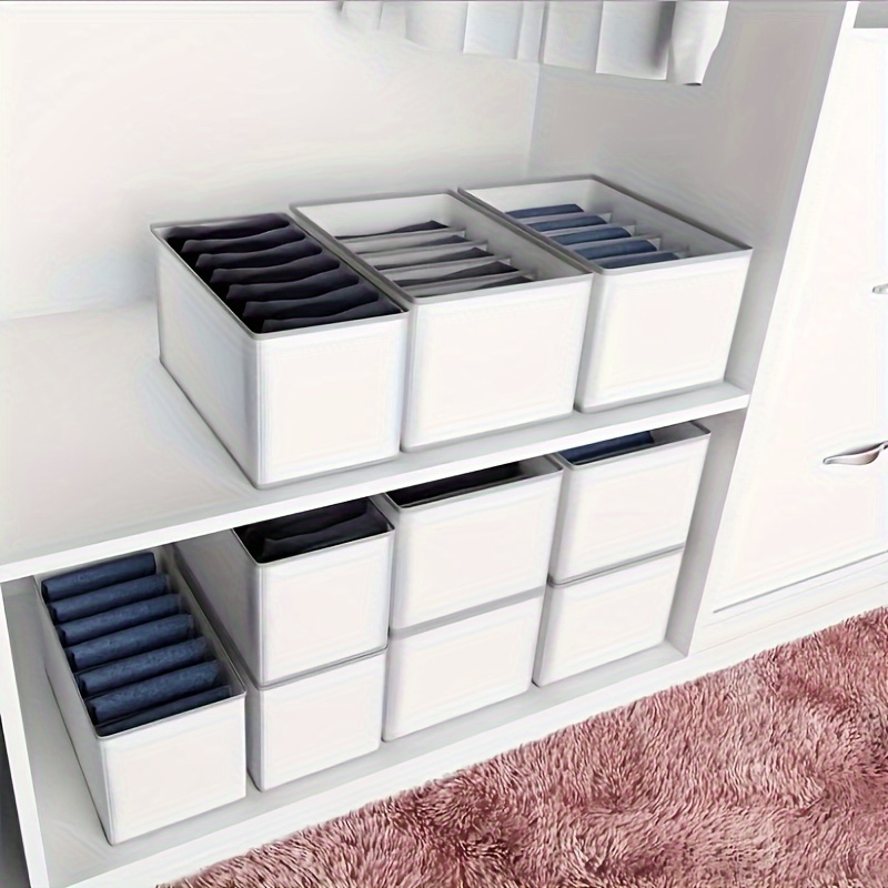 1 Organizer Per Vestiti Piegati, Organizzatore Per Guardaroba,  Organizzatore Per Pantaloni, Organizzatore Per Maglioni, Organizzatore Per  Jeans