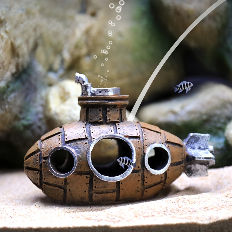 Fish Tank Aquarium Decor For Undersea Treasure Chest Diver Home Ornaments  Landscape Aquarium Accessories aquarium decoration