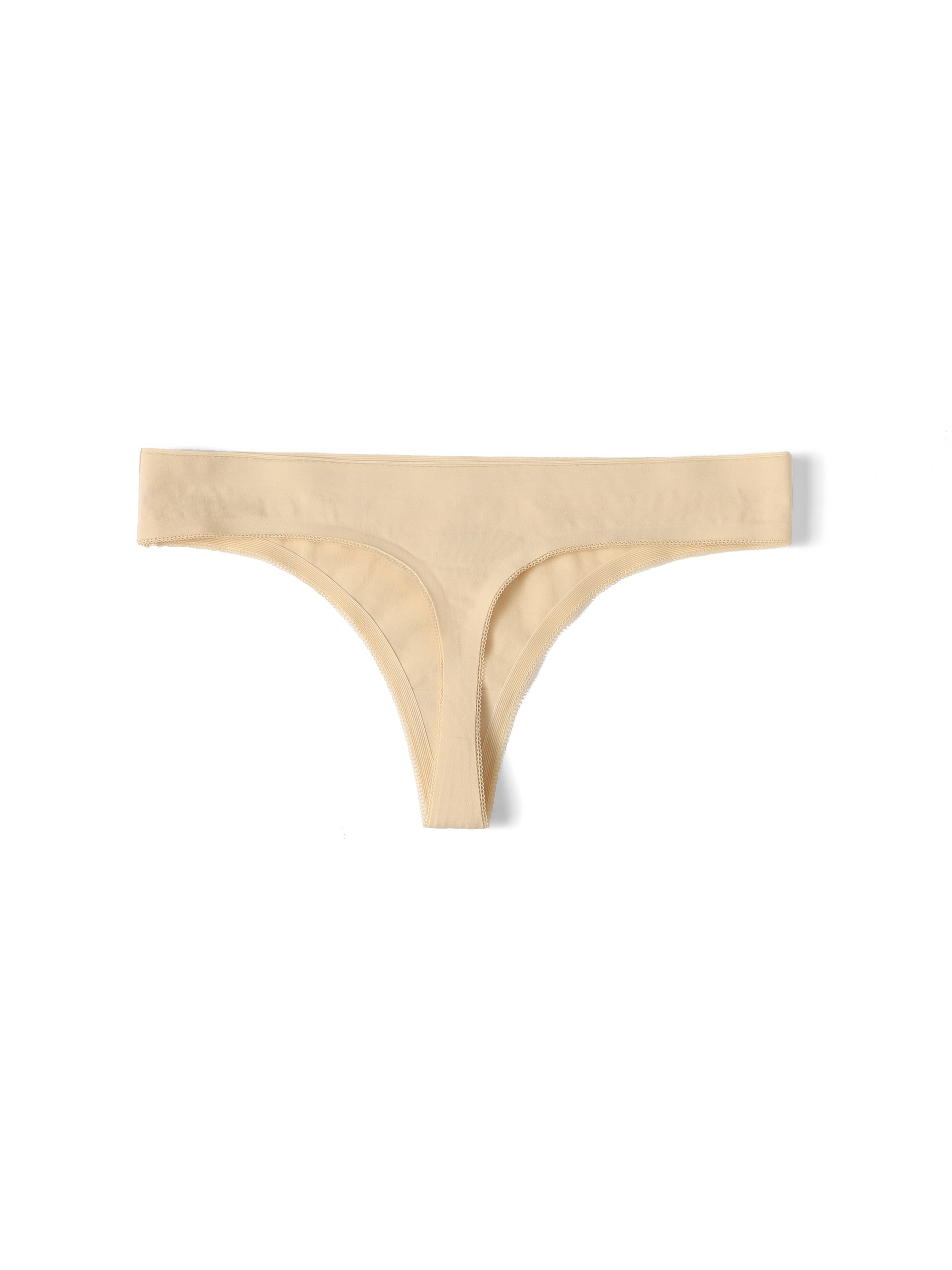 Breathable Seamless Cotton Seamless Cotton Thong For Women Smooth