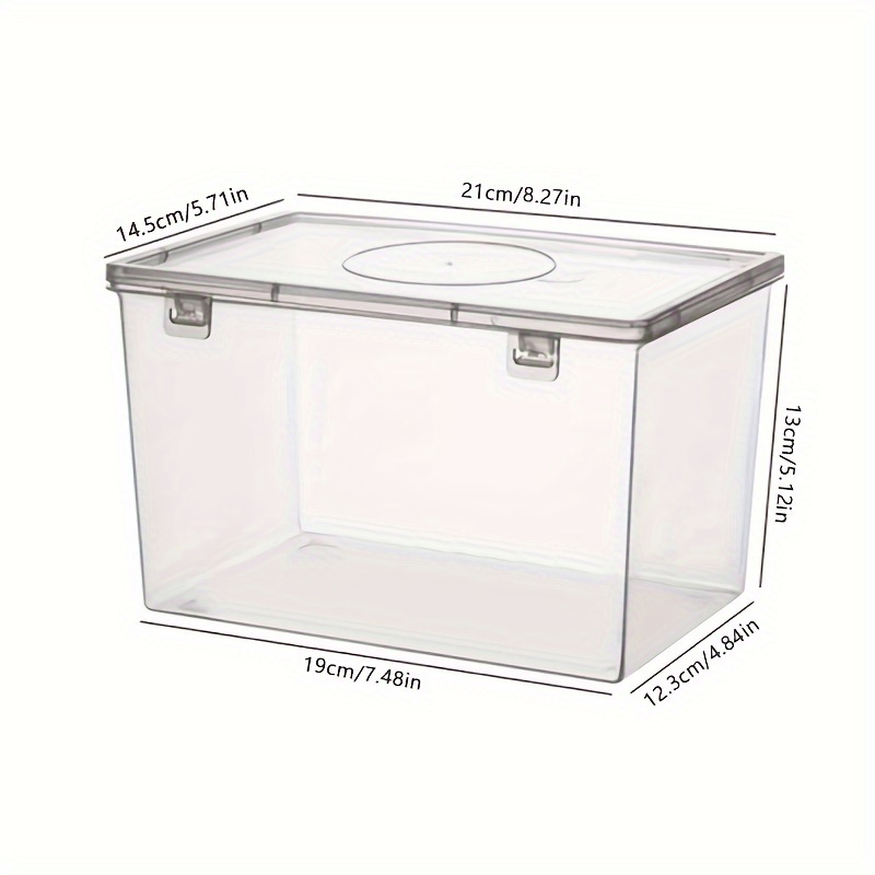 Bread Container Storage Box, For Refrigerator, Transparent