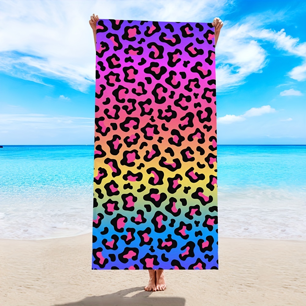 Microfiber Beach Towel Oversize Towels Tie Dye Cool Travel Pool