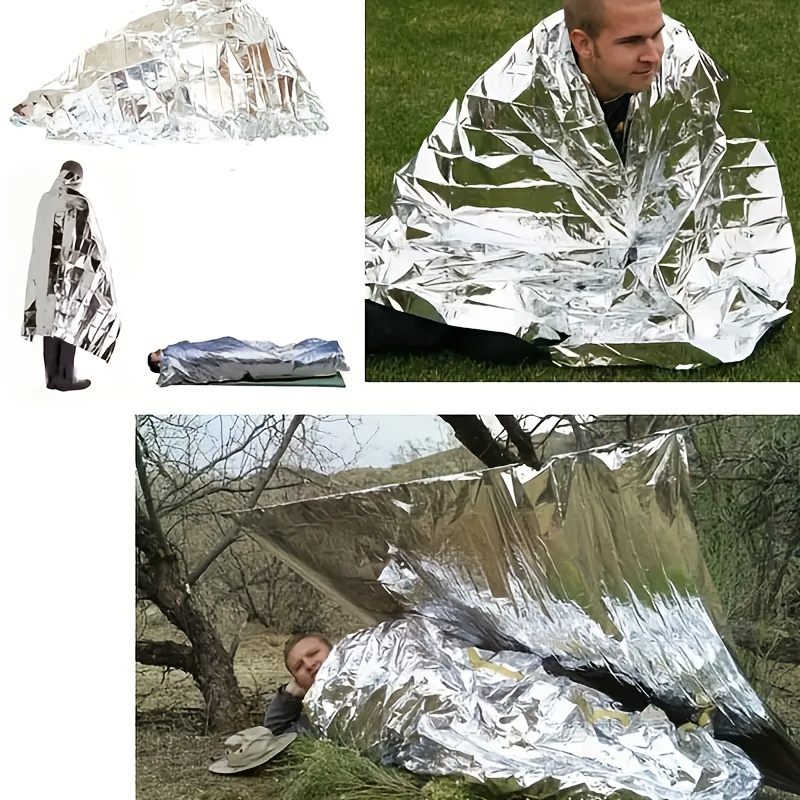Waterproof First Aid Rescue Survival Blanket - Outdoor Camping Emergency Tool