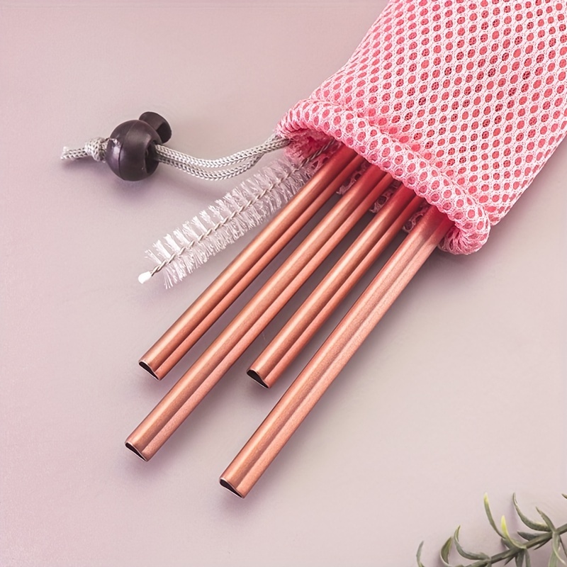Heart Shaped Reusable Straws Stainless Steel Drinking Straws Long Metal Straw  Straws Metallic Heart Straws With Cleaning Brushes For Tumblers Beverage  Drinks Milkshake Cocktails - Temu Slovakia