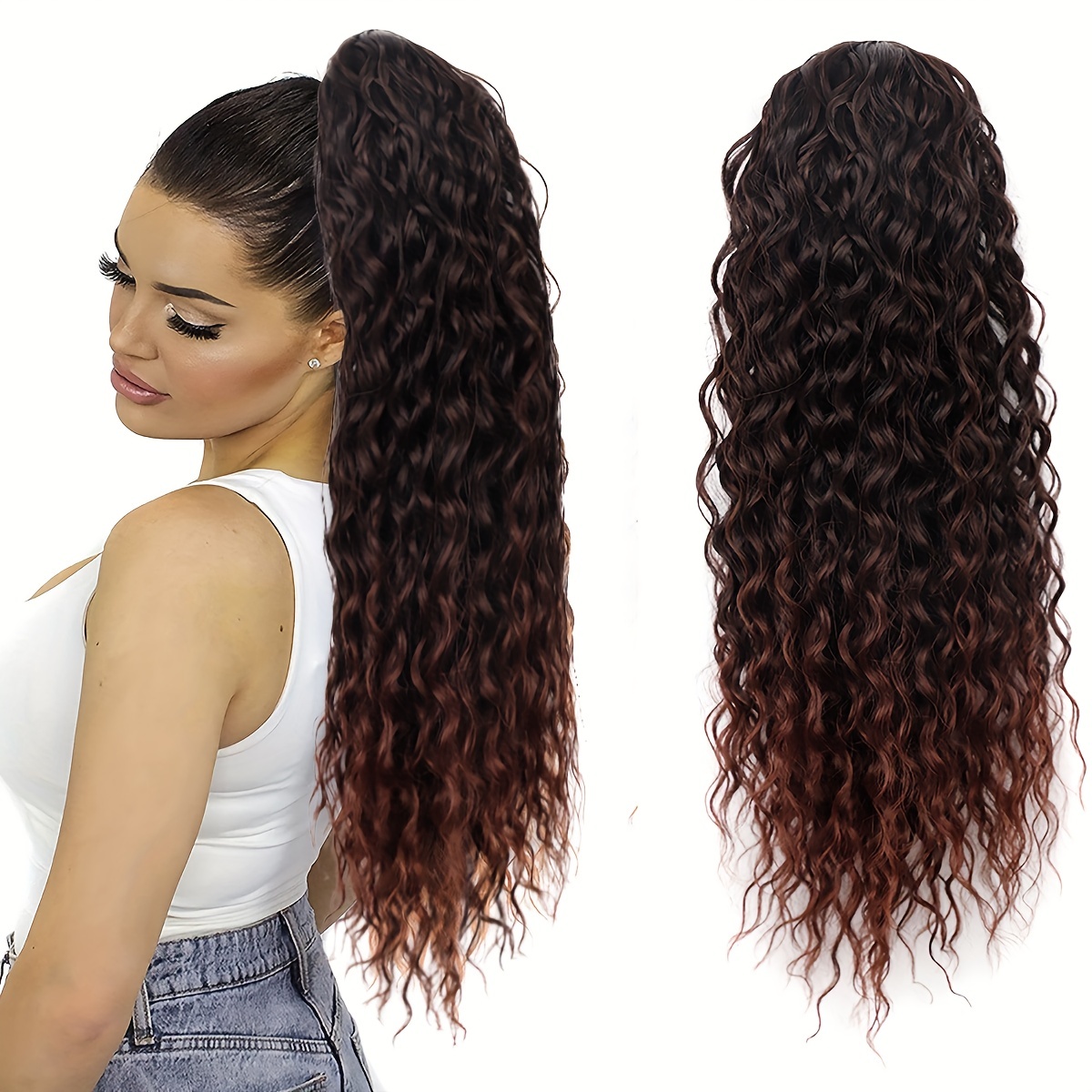 Deep curly shop hair extensions