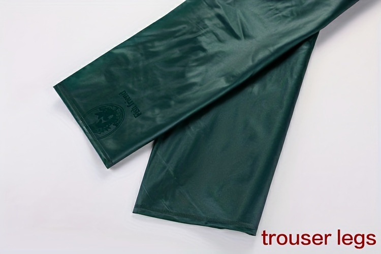 raincoat and rainpants pvc sea   cloth pearlescent suit fishing agriculture mining construction outdoor crowd use split style   with zipper details 9