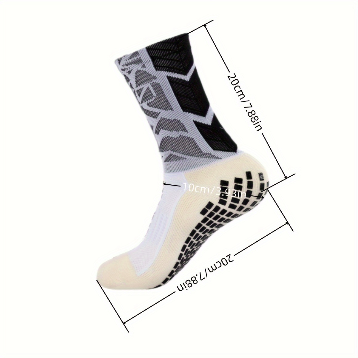 6 Pairs Men's Mid Crew Sport Socks Sweat-absorbing Comfy Breathable Socks