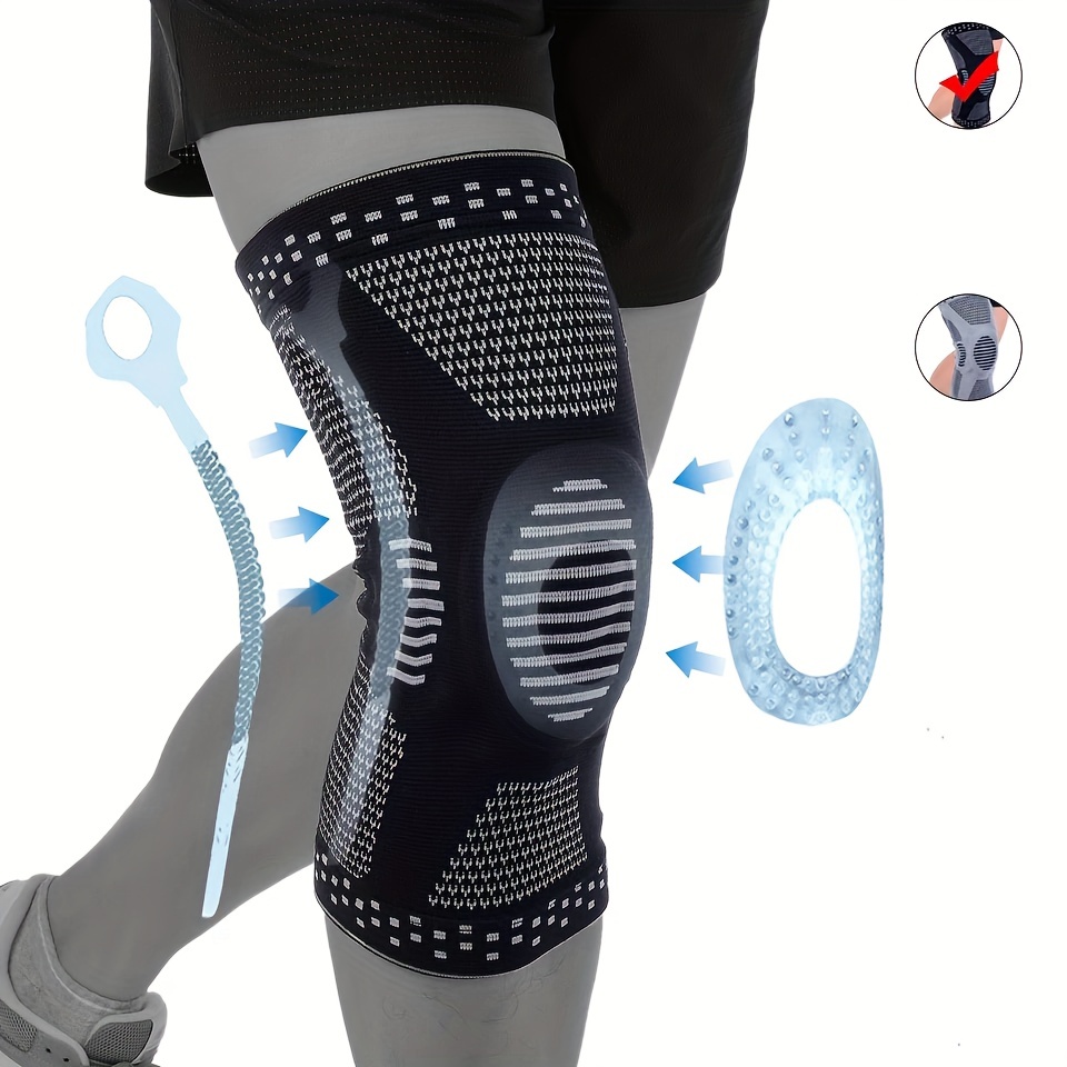 Sports Leggings Honeycomb Knee Brace Anti collision Capri - Temu