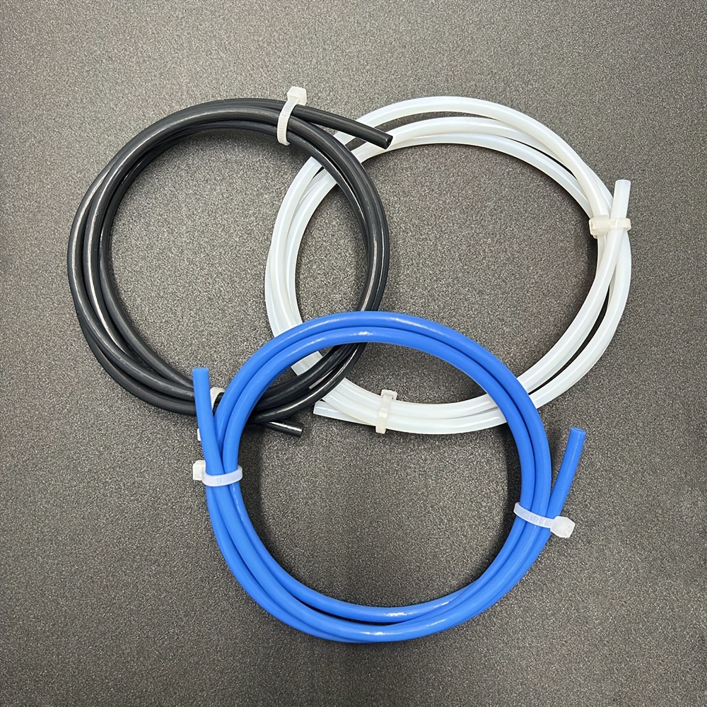

3d Printer Accessories High Temperature Resistant Inner Diameter 2mm Outer Diameter 4mm Pipe Accessories Remote Guide Pipe Feeding Pipe Ptfe Blue Black White 2*4 Pipe