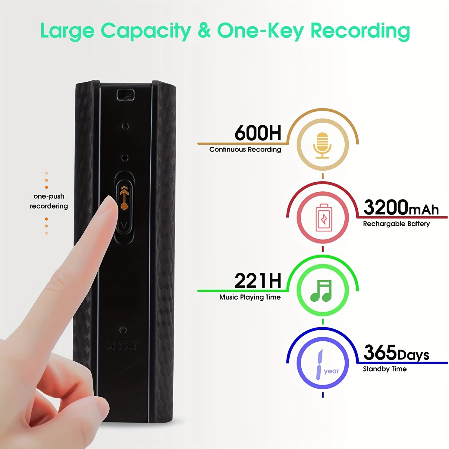 Mini Voice Recorder Digital Voice Recorder Pocket Tape - Temu