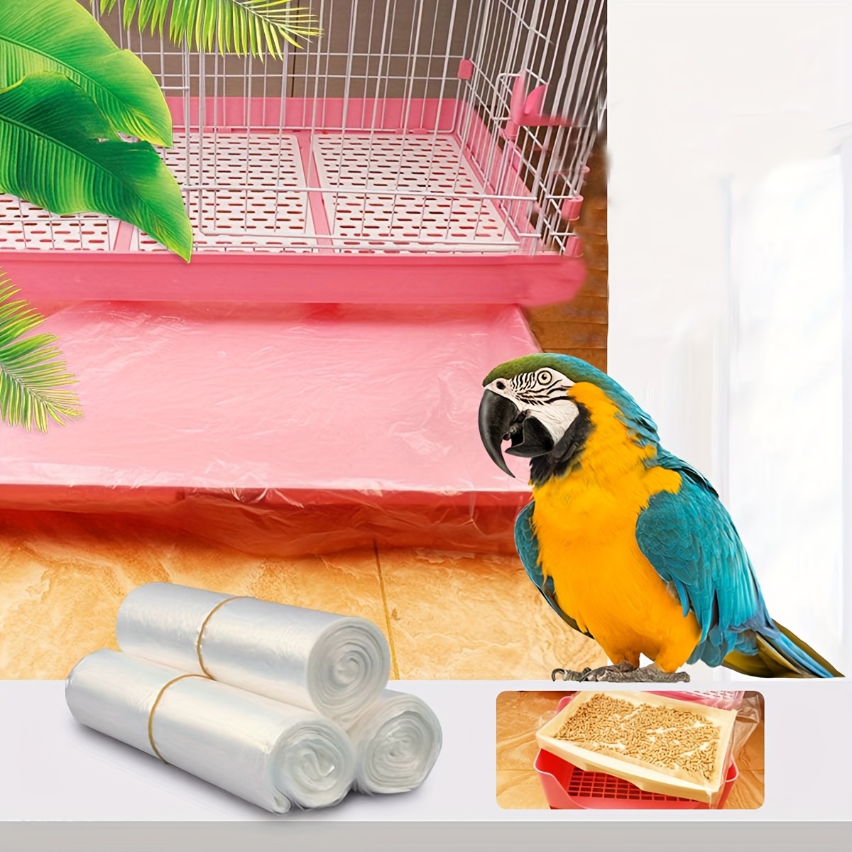 Non woven Bird Cage Liner Papers: Perfect For Hamsters Birds - Temu