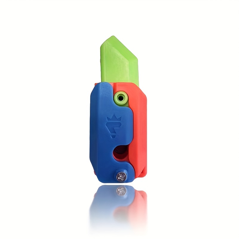 3D Gravity Carrot Knife Butterfly Gun Plastic Fidget Anxiety Stress Relief  Toys