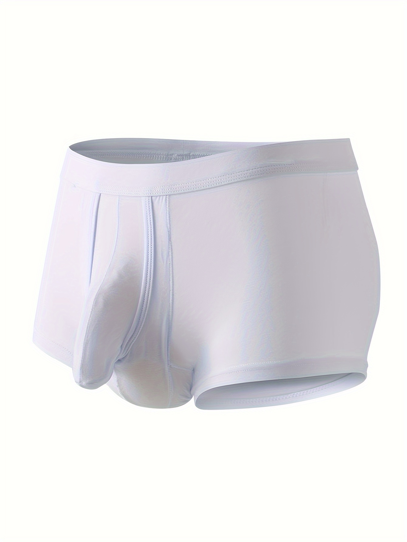 Mens Lightweight Breathable Modal Open Boxer Boxer Briefs With Pouch With  Anti Chafing Short Leg And Tagless Separate Dual Pouch Underwear From  Quentinde, $15.63