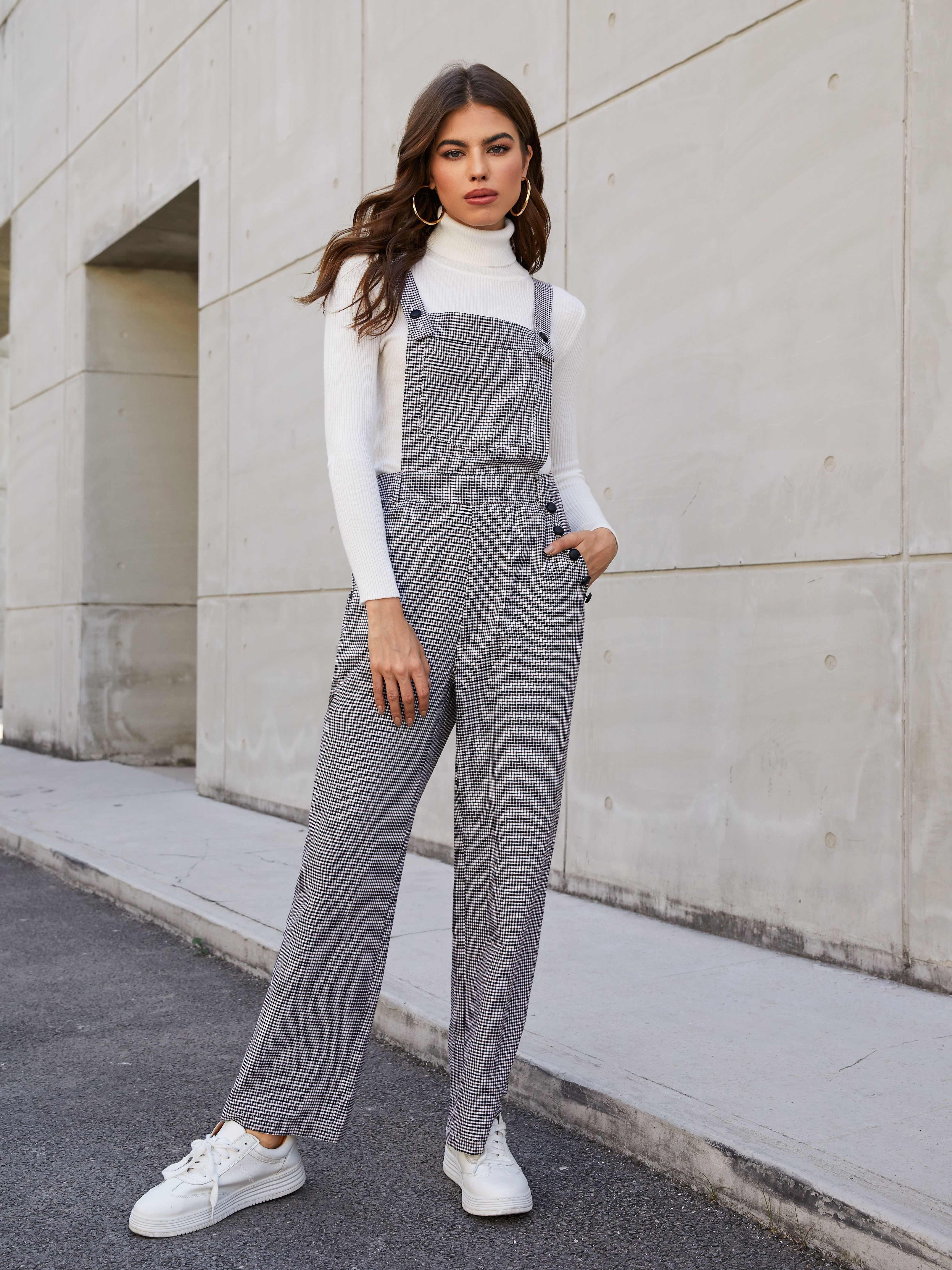 Shop Adriena Padded Jumpsuit Strappy