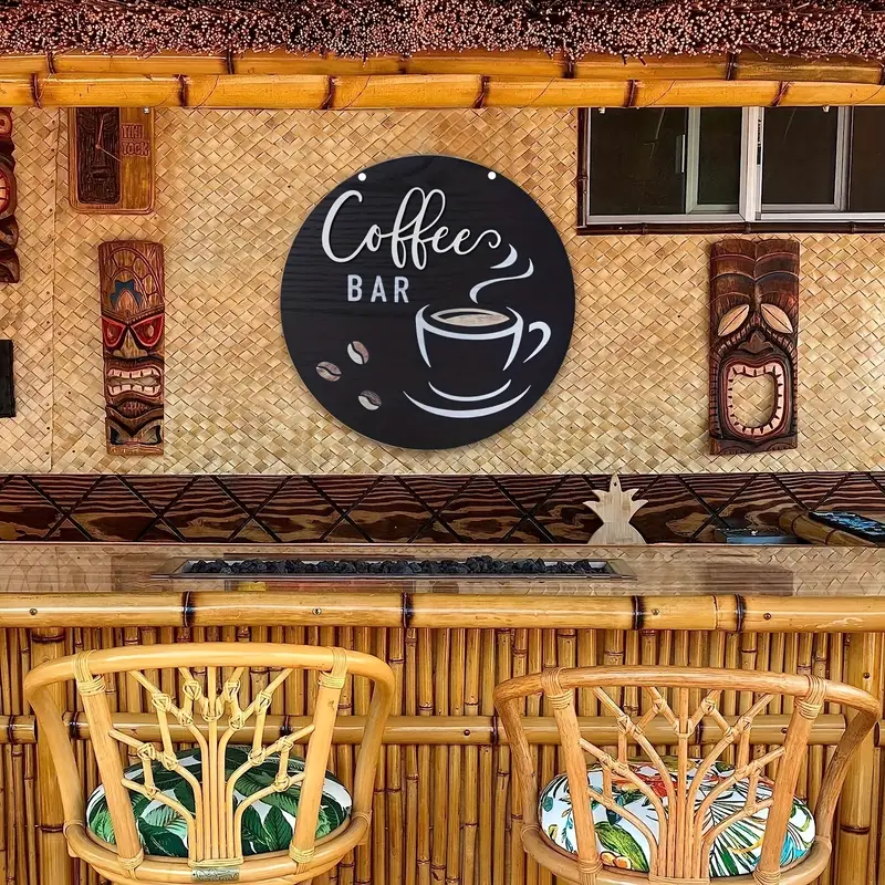 Parkway Coffee Bar Kitchen Farmhouse Wall Decoration Signage - Temu