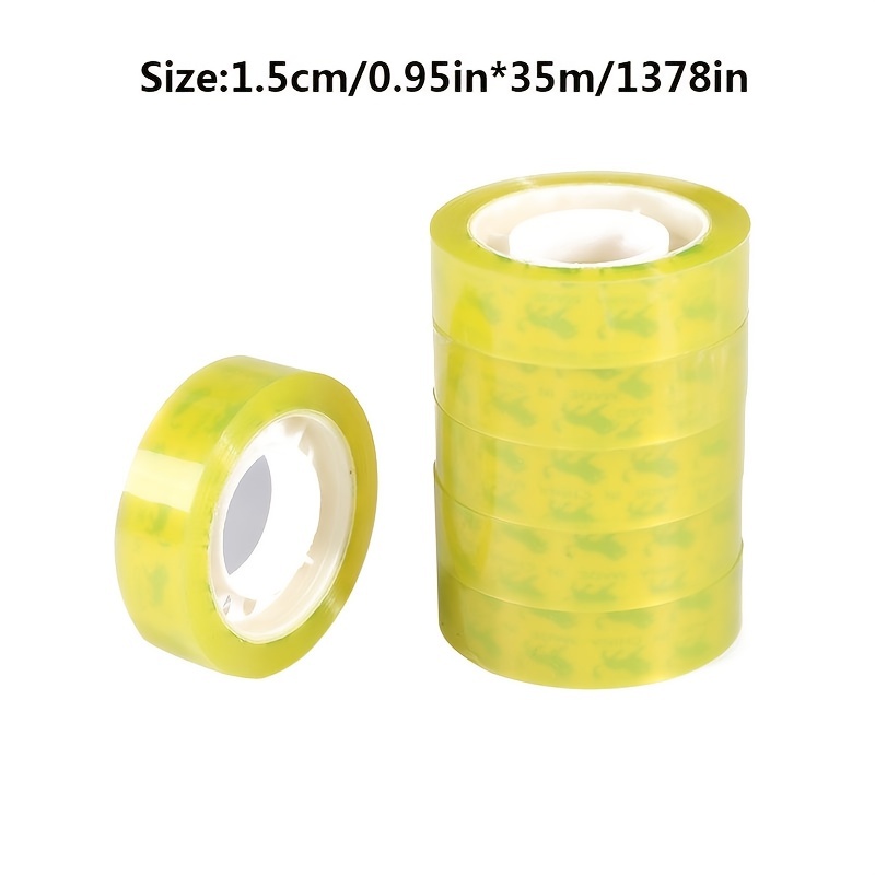 Transparent Invisible Tape, Set Of 6 Rolls, Free Shipping For New Users