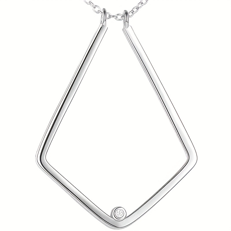 Geometric Ring Protector Necklace