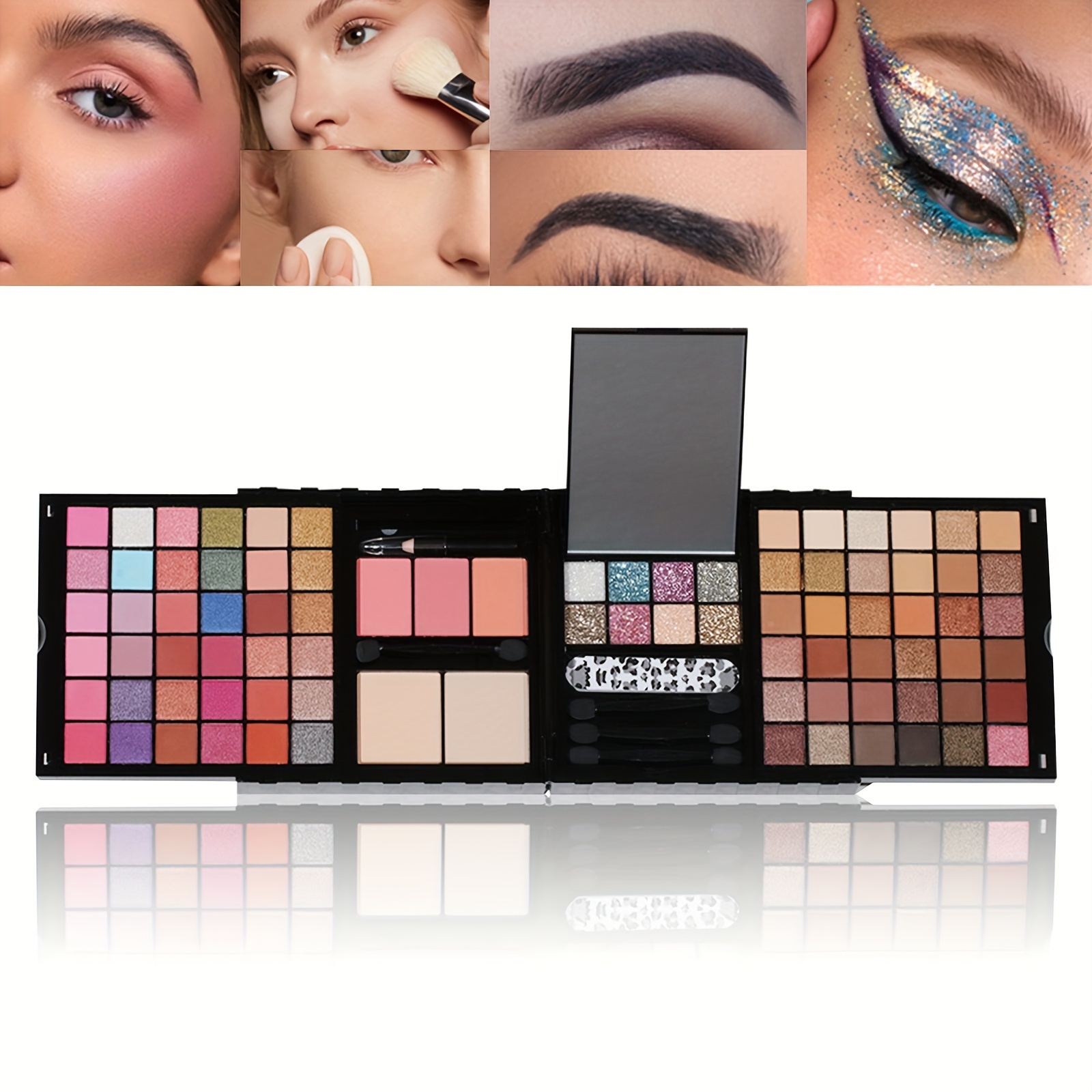 Estuche Maquillaje Completo Mujeres Paleta Maquillaje Set - Temu Mexico