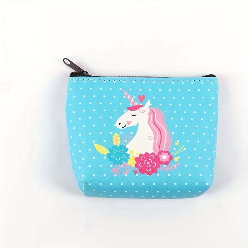 ▷ Monedero plástico de unicornio Monedero pequeño Detalles para niños ❤️ 