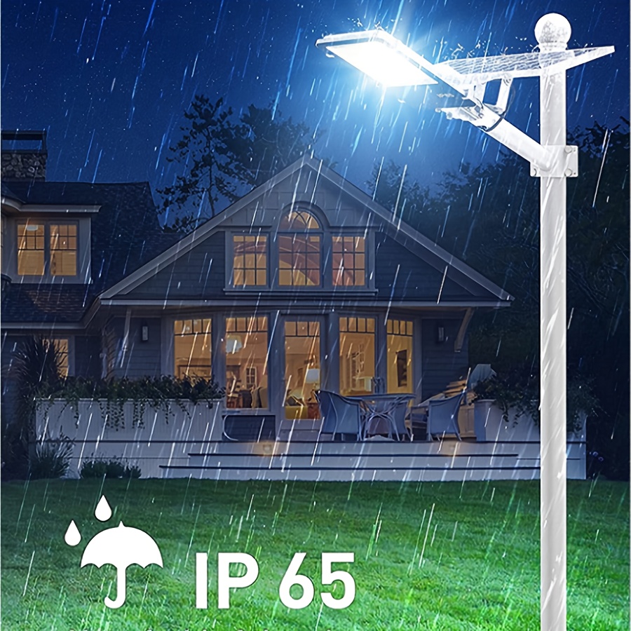 1 Farola Solar LED, Luz De Pared Impermeable Para El Hogar, Luces De  Inundación De Seguridad De Luz Superbrillante Para Patio, Jardín, Camino,  Césped