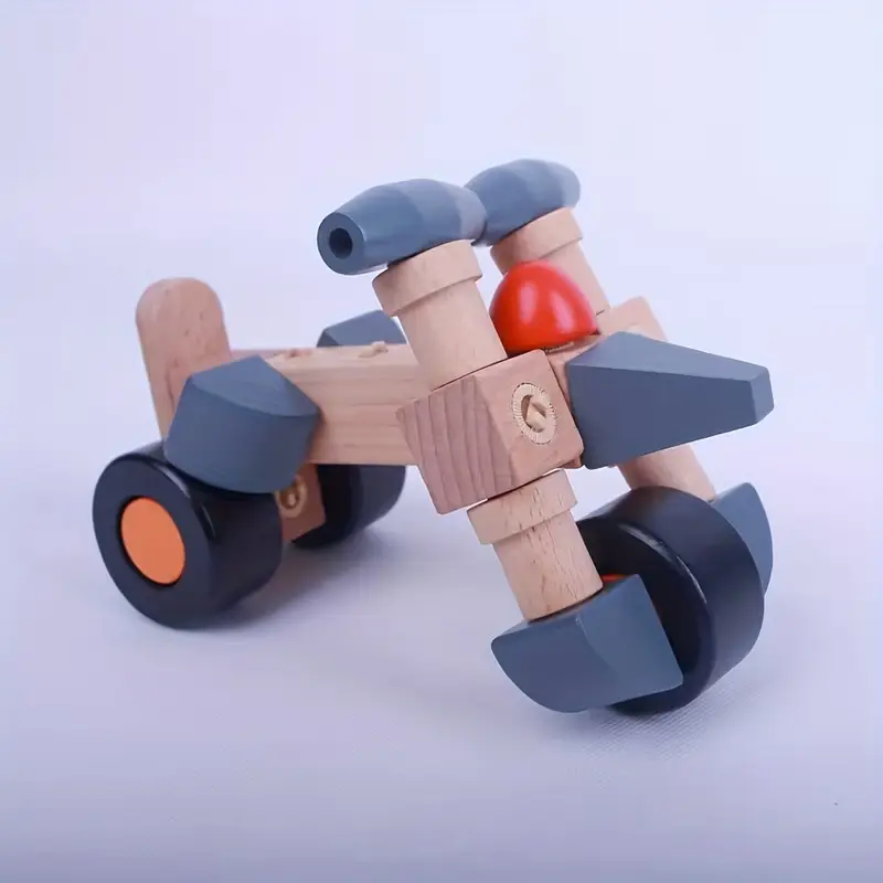 Montessori Wooden Toy Set For Kids Unlock Your Childs Imagination Build