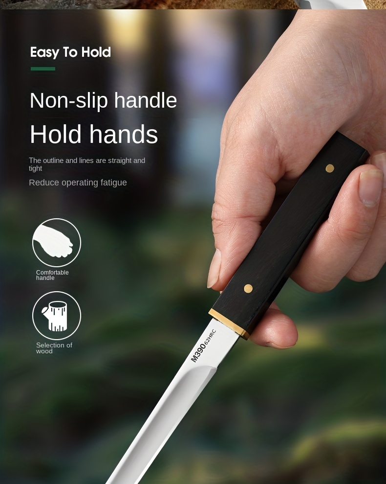 Pocket Knife With Wooden Handle, Sharp Meat Cleaver, Outdoor Portable Knife,  Fruit Knife, Knives For Men Kitchen Accessories Kitchen Gadgets, Gifts For  Men Dad Boyfriend, Fathers Day, Travel - Temu