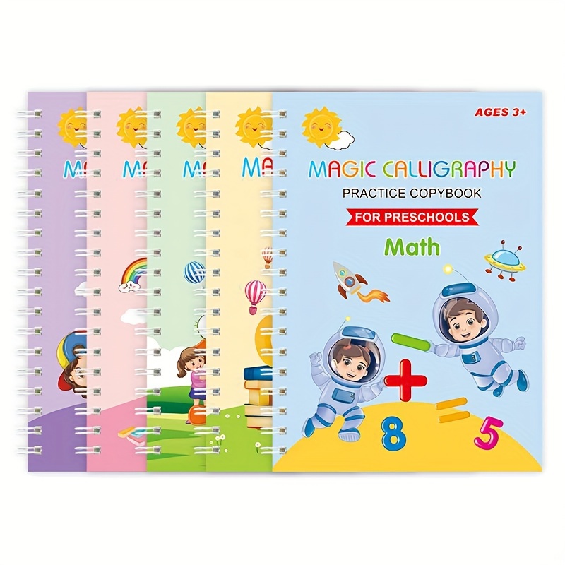 English Version Of Montessori Children's Hard Pen Groove - Temu Austria