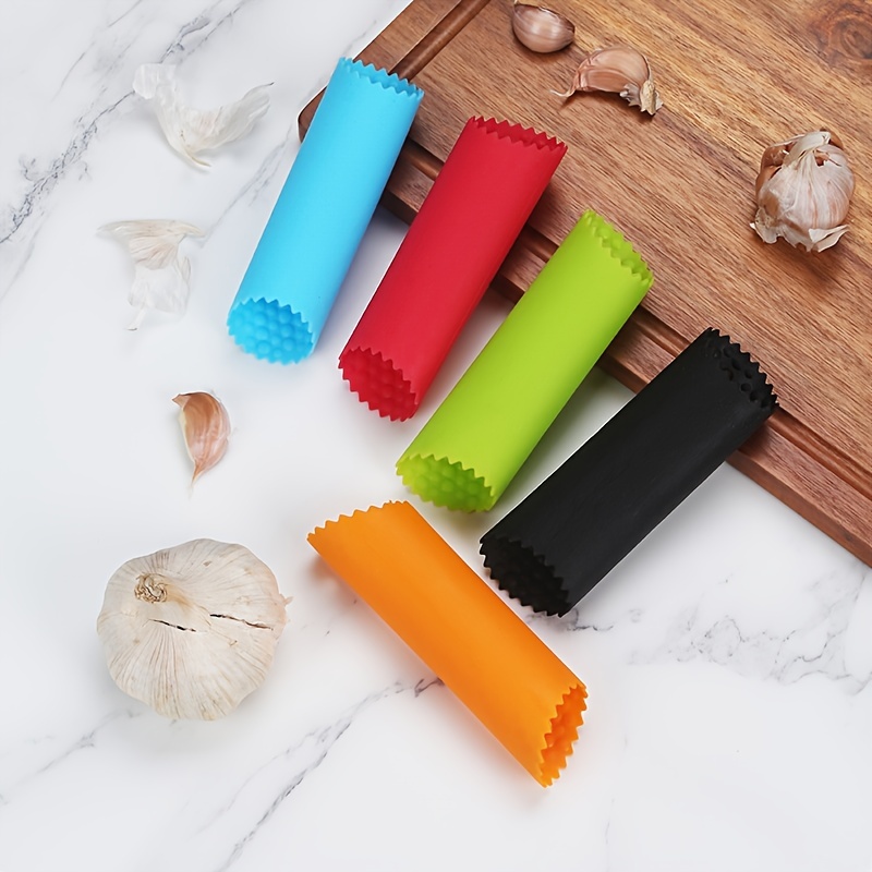 1pc Garlic Peeling Machine Creative RV Kitchen Silicone Soft Garlic Peeler  Garlic Peeling Tool Simple And Convenient Kitchen Gadget, Kitchen Stuff