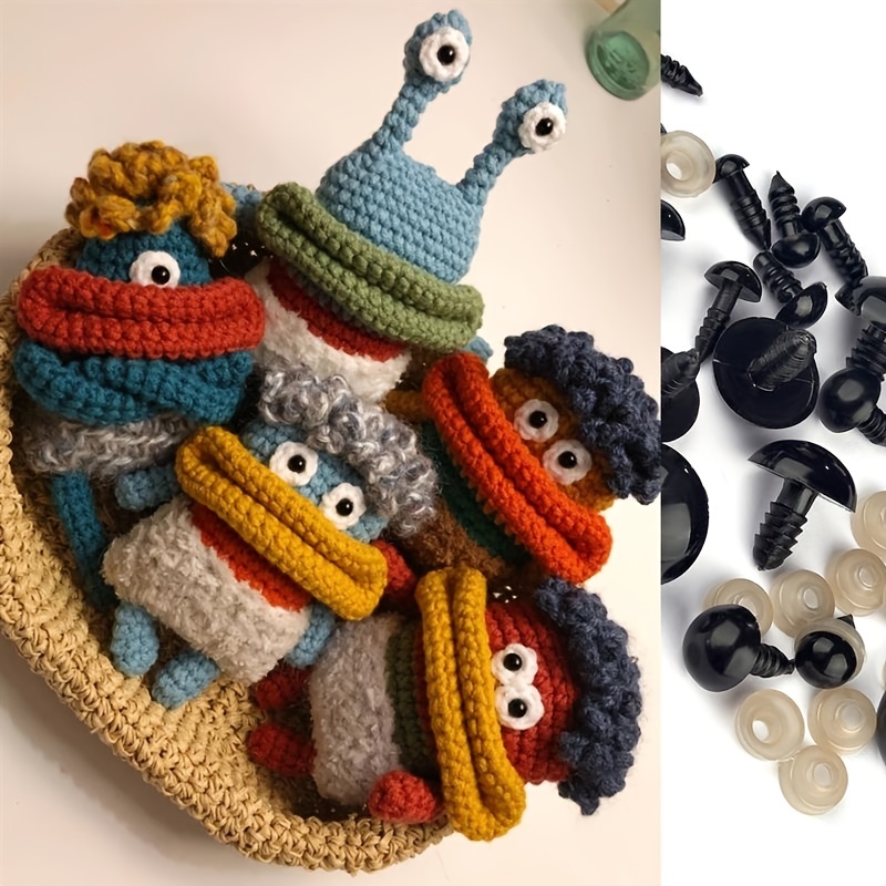 Safety Eyes For Amigurumi Stuffed Crochet Eyes With Washers - Temu United  Arab Emirates