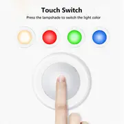 1pcs 3pcs 6pcs led night light novel 16 color cabinet lamp under cabinet puck light remote control dimmable timing bedroom decoration night light aaa batteries wireless counter light for wardrobe kitchen cabinet home decor details 1
